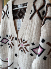 Load image into Gallery viewer, Cream Print Cardigan
