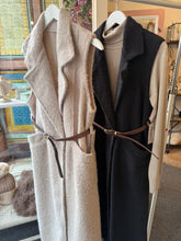 Load image into Gallery viewer, Sleeveless Long Overcoat
