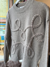Load image into Gallery viewer, Beige Weave Jumper
