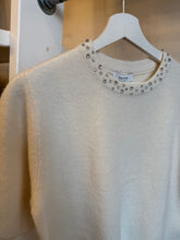 Load image into Gallery viewer, Diamanté Neck Jumper

