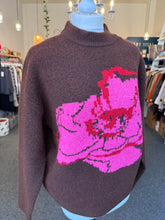 Load image into Gallery viewer, Brown Rose Jumper
