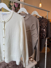 Load image into Gallery viewer, Brown Sequin Jumper
