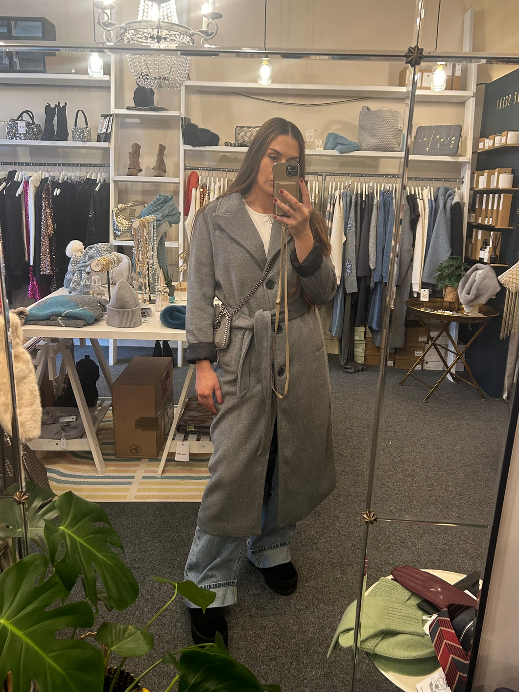 Grey Long Coat