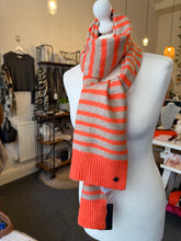 Load image into Gallery viewer, Orange Stripe Fraas Scarf
