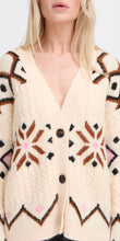 Load image into Gallery viewer, Cream Print Cardigan
