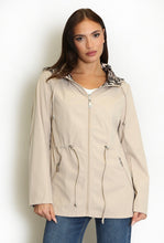Load image into Gallery viewer, Leopard Print Raincoat
