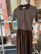 Load image into Gallery viewer, Brown Striped Dress

