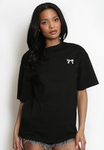 Load image into Gallery viewer, Embellished Bow T Shirt
