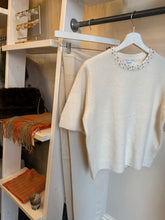 Load image into Gallery viewer, Diamanté Neck Jumper

