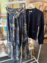 Load image into Gallery viewer, Blue Jungle Skirt
