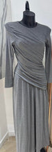 Load image into Gallery viewer, Grey Jersey Ruched Dress
