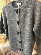 Load image into Gallery viewer, Grey Diamanté Cardigan
