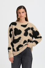 Load image into Gallery viewer, Camel &amp; Black Jumper
