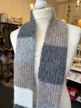 Load image into Gallery viewer, Stripy Slim B Young Scarf
