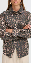 Load image into Gallery viewer, Denim Leopard Shacket
