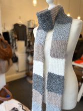 Load image into Gallery viewer, Stripy Slim B Young Scarf
