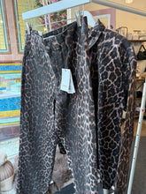 Load image into Gallery viewer, Denim Leopard Jeans
