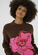 Load image into Gallery viewer, Brown Rose Jumper
