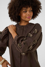 Load image into Gallery viewer, Brown 3D Detail Shirt
