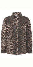 Load image into Gallery viewer, Denim Leopard Shacket
