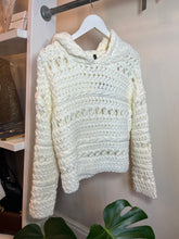 Load image into Gallery viewer, Knit Crochet Hoody
