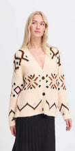 Load image into Gallery viewer, Cream Print Cardigan
