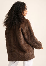 Load image into Gallery viewer, Faux Fur Cable Jacket
