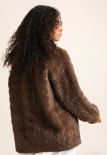 Load image into Gallery viewer, Faux Fur Cable Jacket
