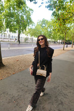 Load image into Gallery viewer, Denim Leopard Jeans
