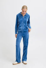 Load image into Gallery viewer, Blue Velour Tracksuit
