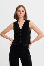 Load image into Gallery viewer, Black Velvet Waistcoat
