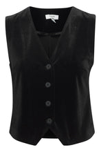 Load image into Gallery viewer, Black Velvet Waistcoat
