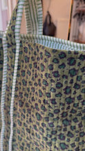 Load and play video in Gallery viewer, Khaki Leopard Bag
