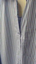 Load and play video in Gallery viewer, Blue Striped Shirt
