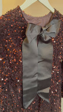 Load and play video in Gallery viewer, Sequin Bow Tie Dress
